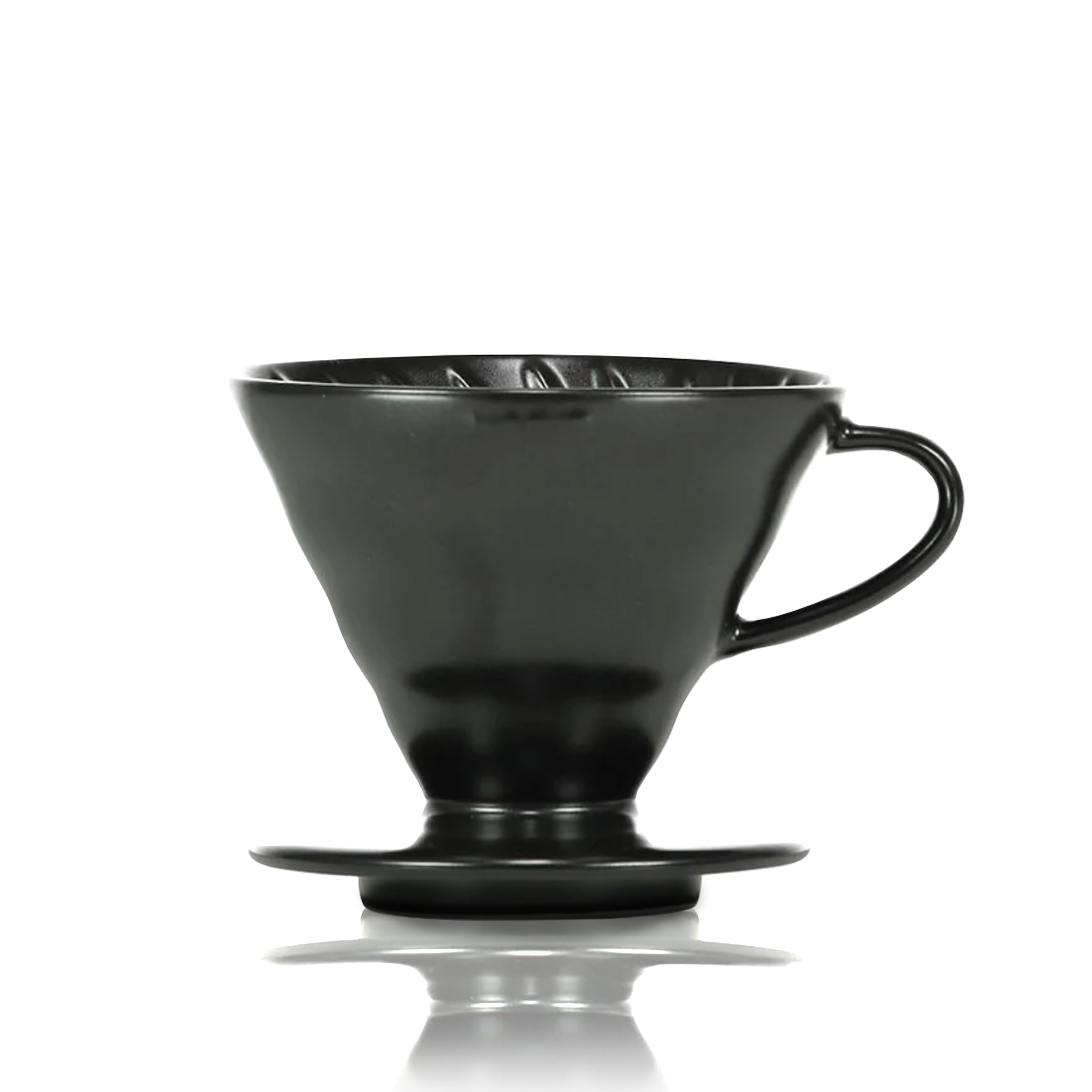 Керамічний Пуровер Hario V60 02 Чорний