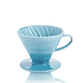 Керамічний Пуровер Hario V60 02 Блакитний