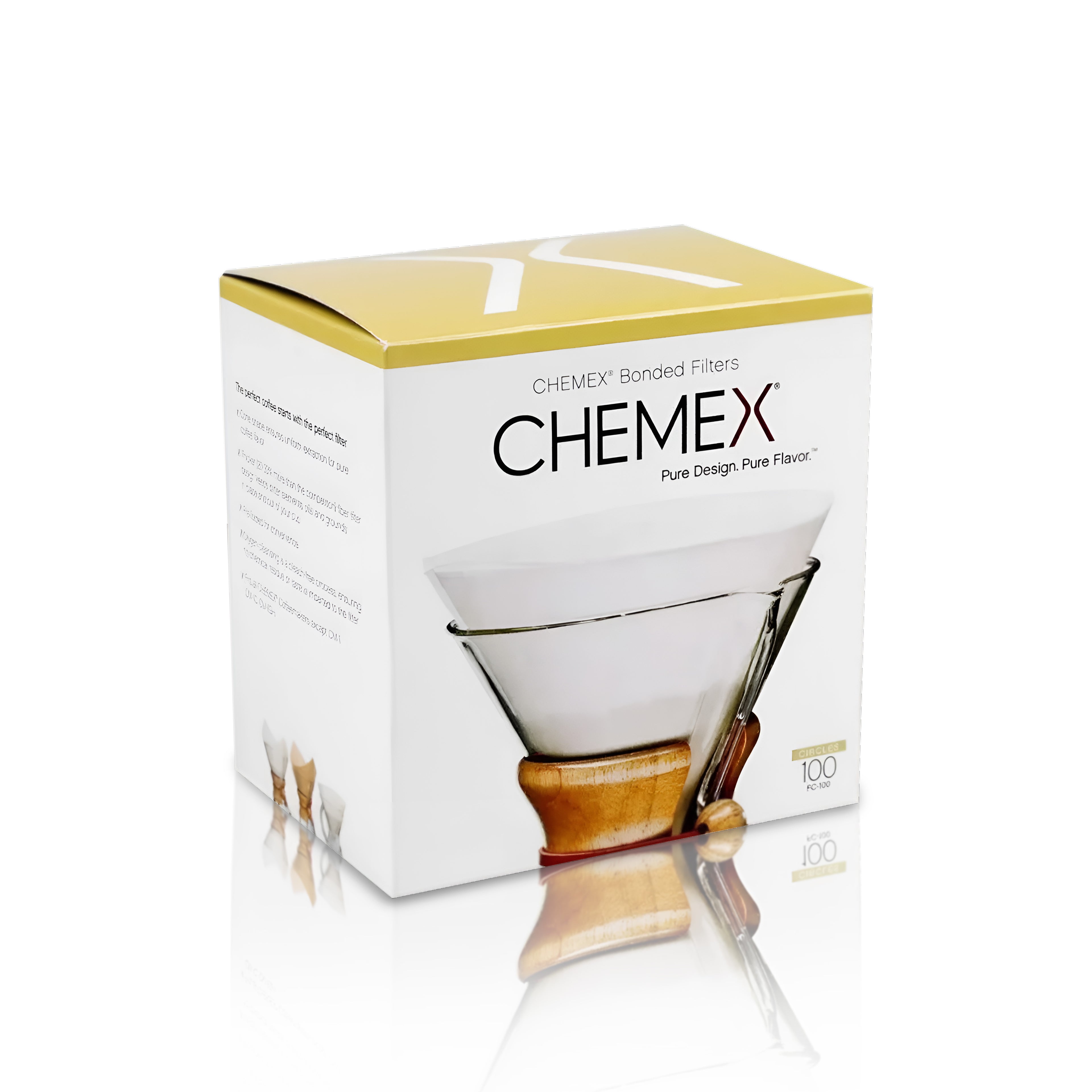 Фільтри для Кемексу Chemex Білі 100 шт.